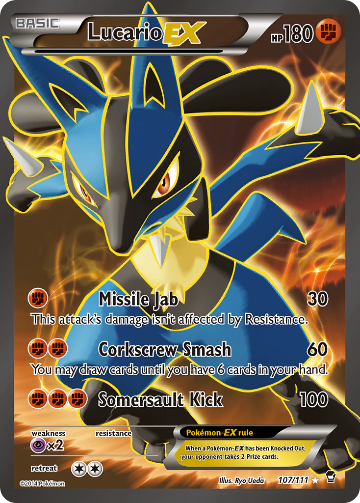 140515097 107/111 Lucario EX