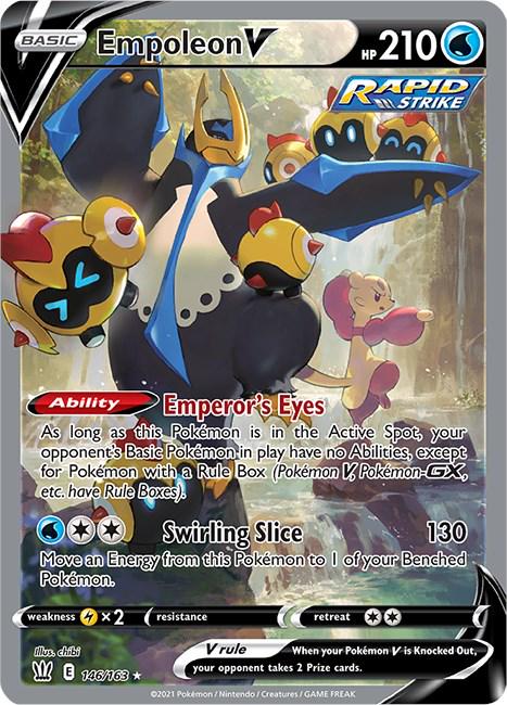 134085400 146/163 Empoleon V PSA 10