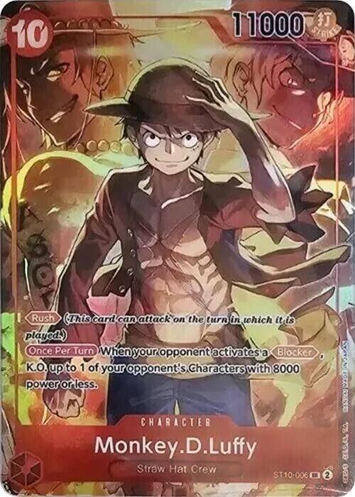 152326103 ST10-006 Luffy PSA 10