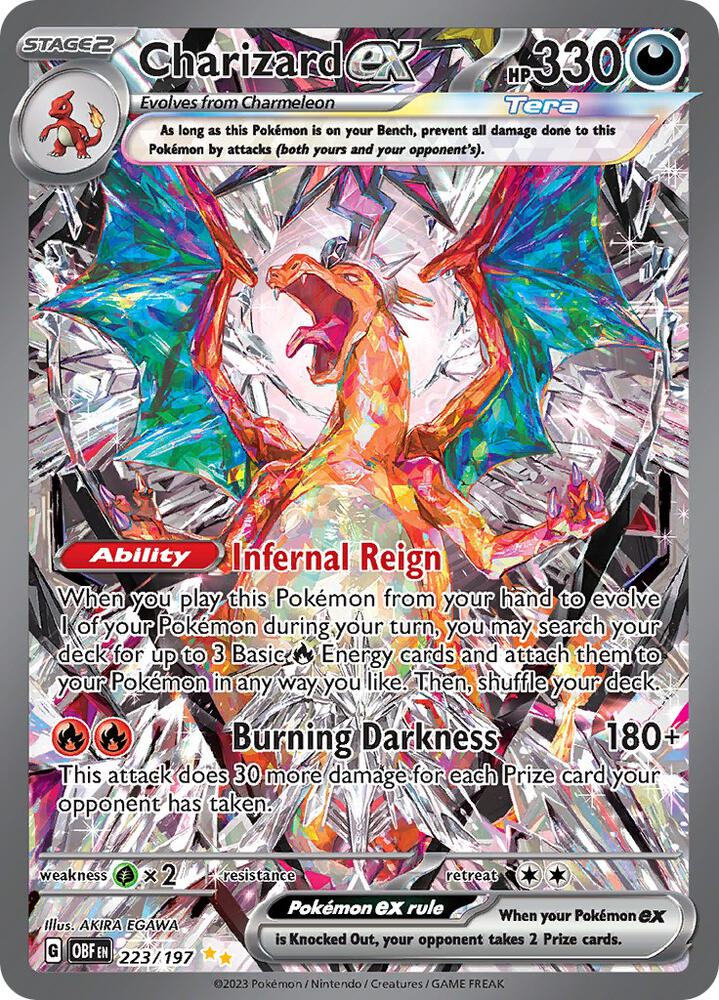 105799902 223/197 Charizard EX PSA 10