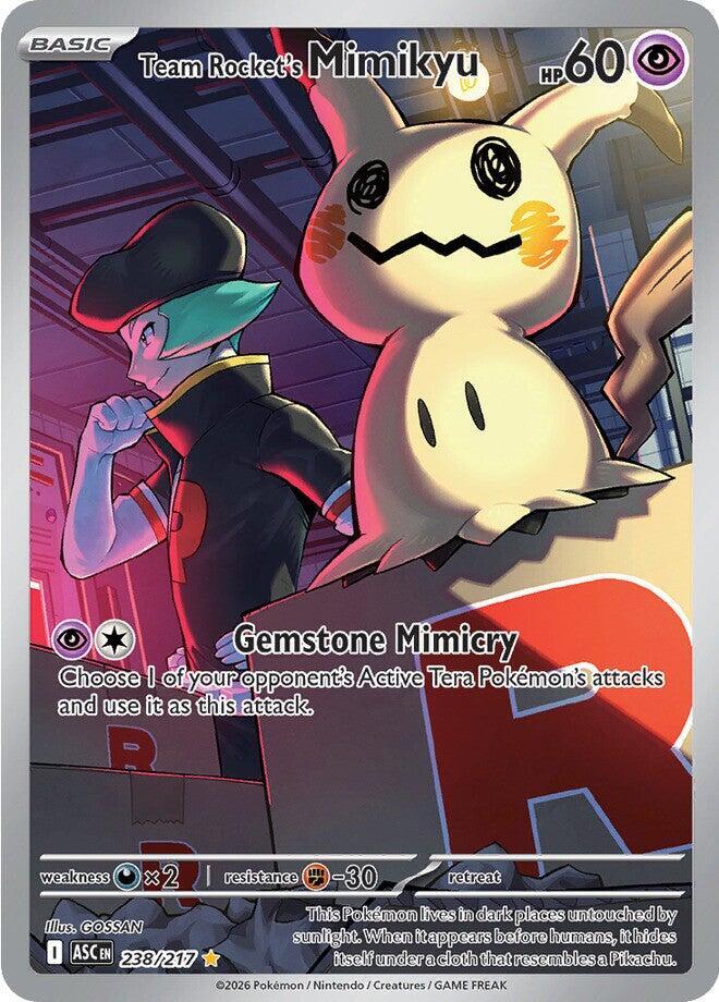 152533109 238/217 Rocket's Mimikyu  PSA 10