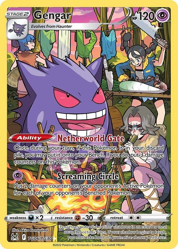 82191689 tg06/tg30 Gengar PSA 10