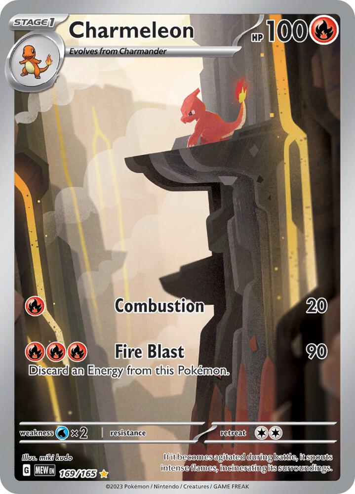 106280446 169/165 Charmeleon PSA 9