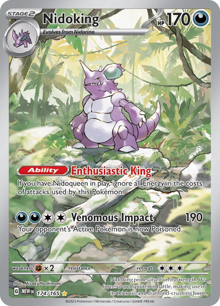 107510632 174/165 Nidoking PSA 9