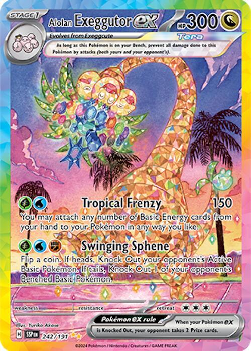 140790683 242/191 Alolan Exeggutor ex PSA 10