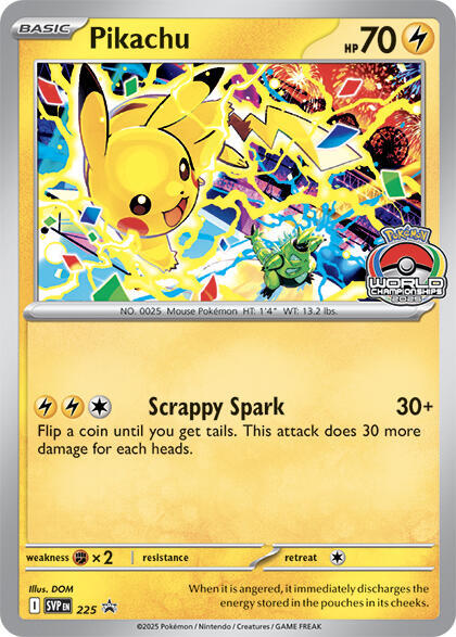 131273361 Pikachu 225 PSA 9