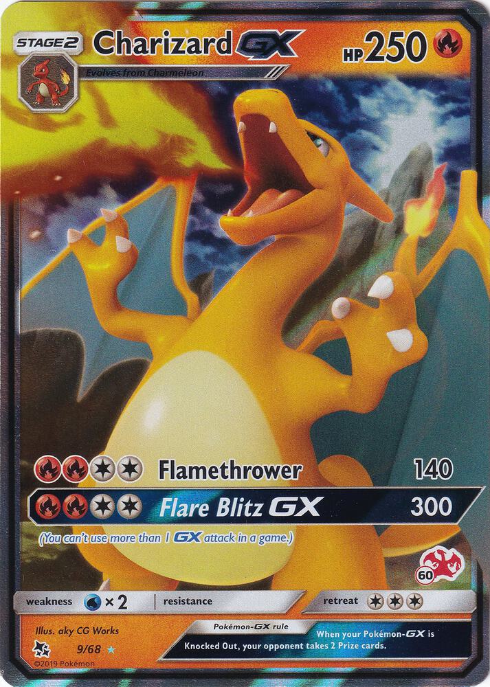 56512065 9/68 Charizard GX PSA 10