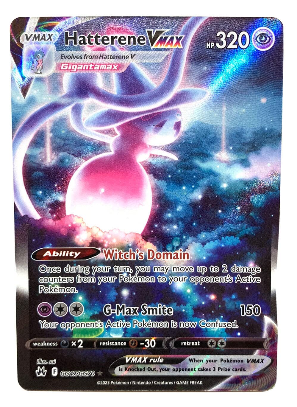 141708264 GG47/GG70 Hatterene VMax PSA 10