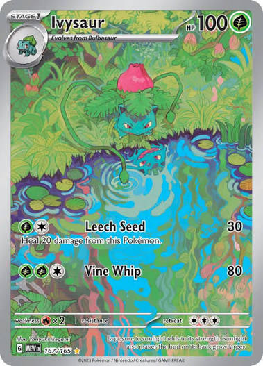 130175779 167/165 Ivysaur PSA 9