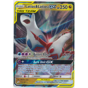 155868004 113/181 Latias & Latios GX PSA 9